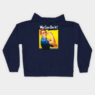 We Can Do It - Rosie the Riveter Kids Hoodie